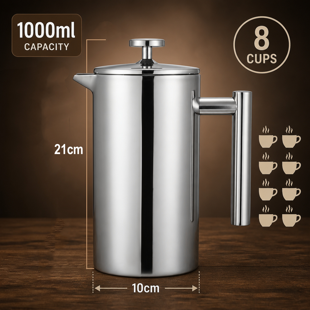 Stainless Steel Coffee French Press