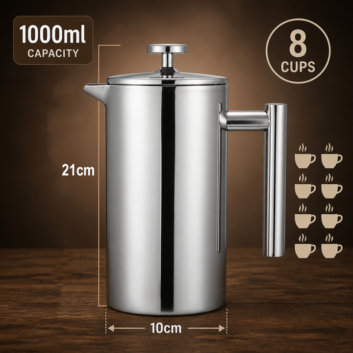 Stainless Steel Coffee French Press