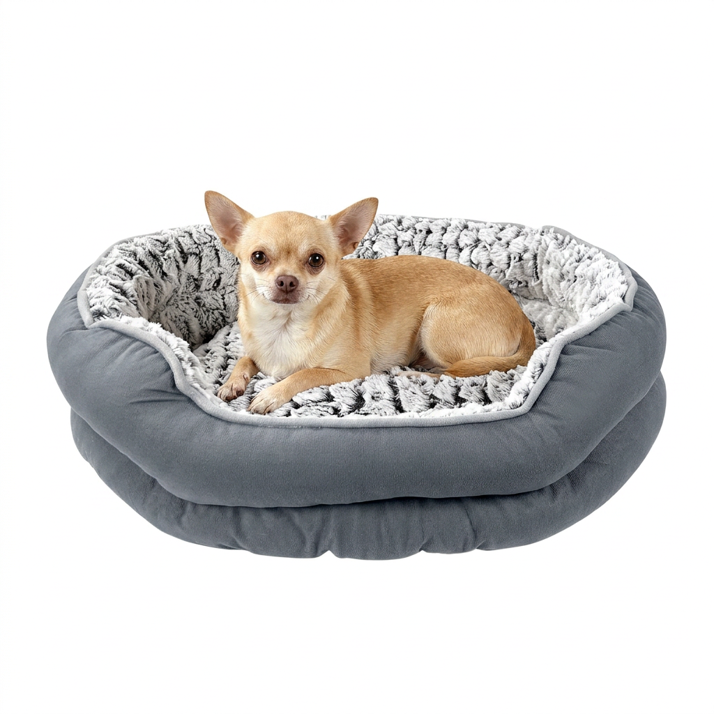 Soft Round Dog Bed
