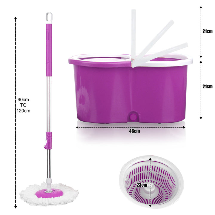 360° Spin Rotating MOP & Bucket Set