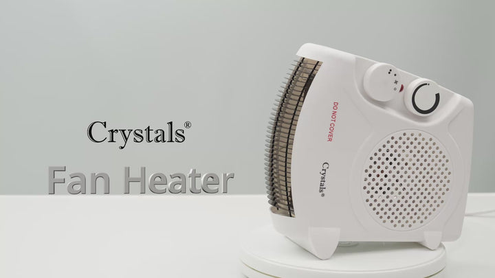 2kW Portable Electric Fan Heater