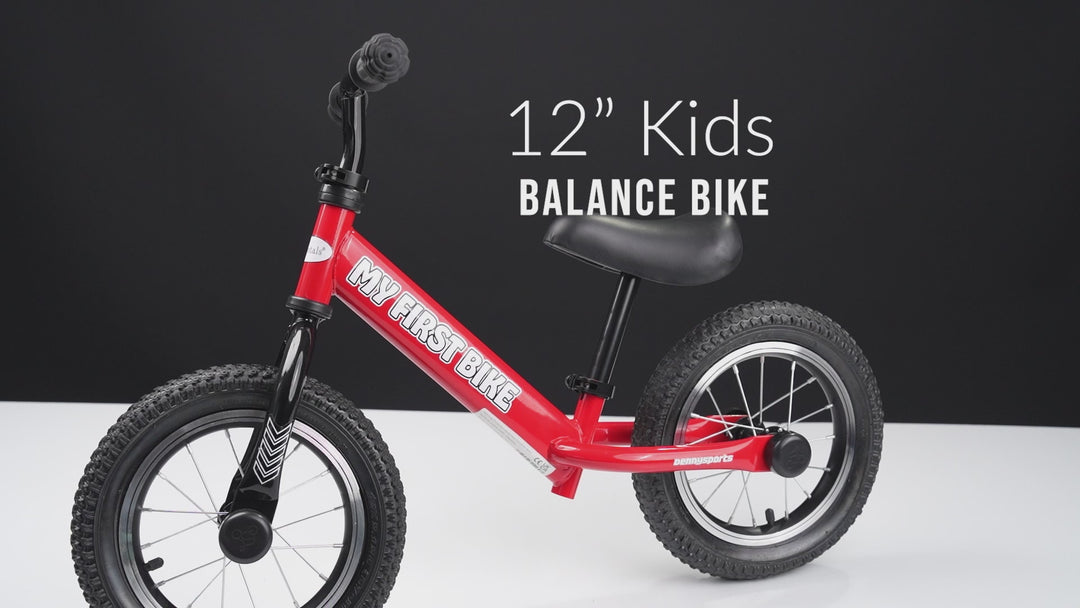 My First Bike 12" Kids Balance Bike For 2-6 Years