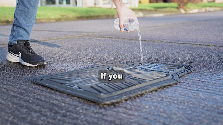 4 PCS Heavy Duty Rubber Car Mat