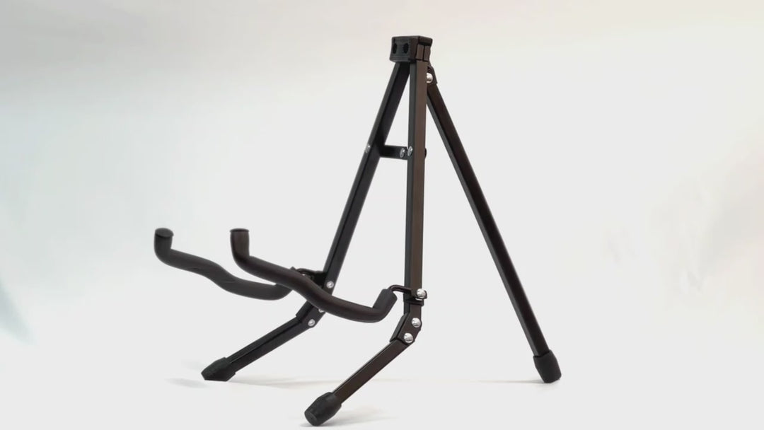 Foldable Music Guitar Stand (Black)
