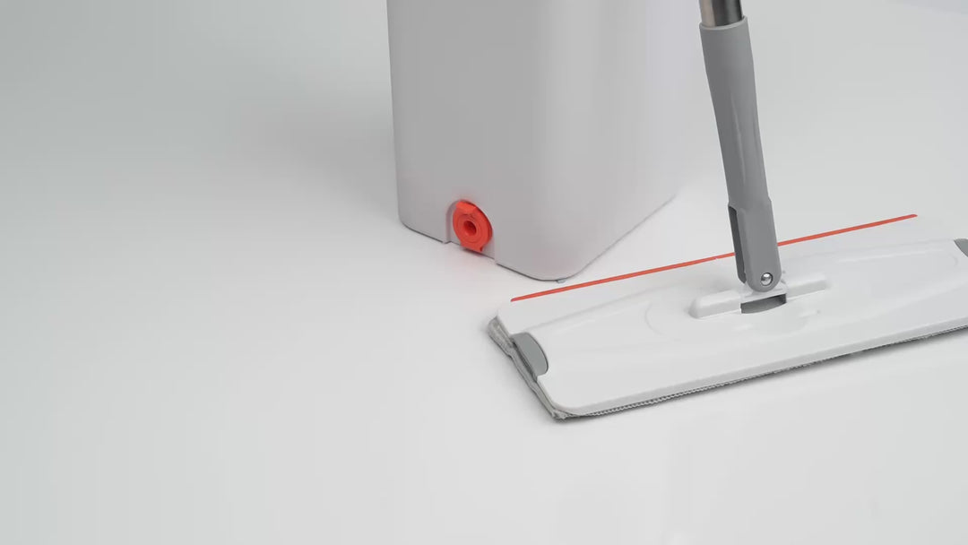 360° Flat Mop Bucket Set