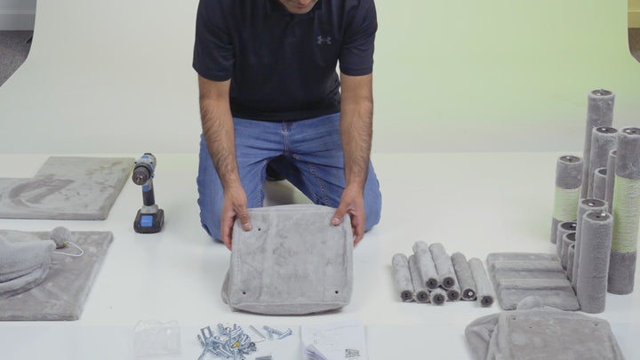 138cm Large Cat Tree Multilevel Scratching Post