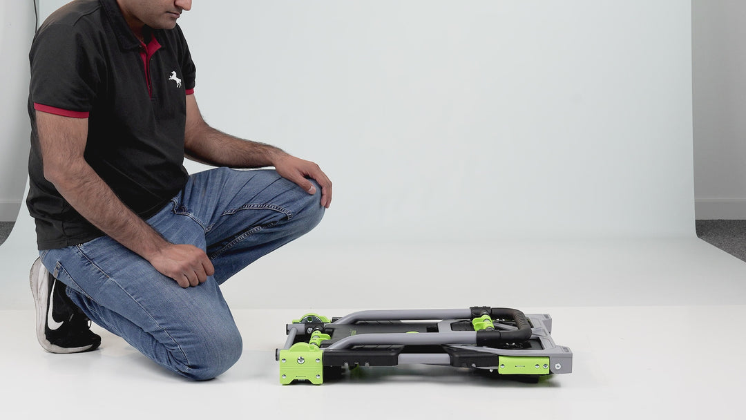 2-in-1 Hand Sack Truck Trolley - 120kg Load Capacity