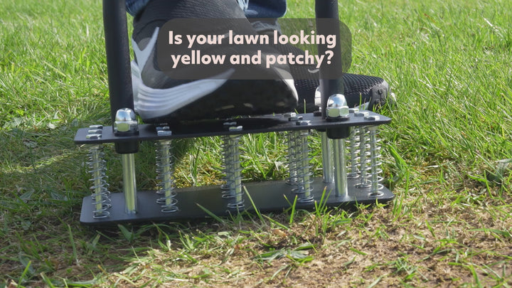 15 Spikes Lawn Manual Aerator