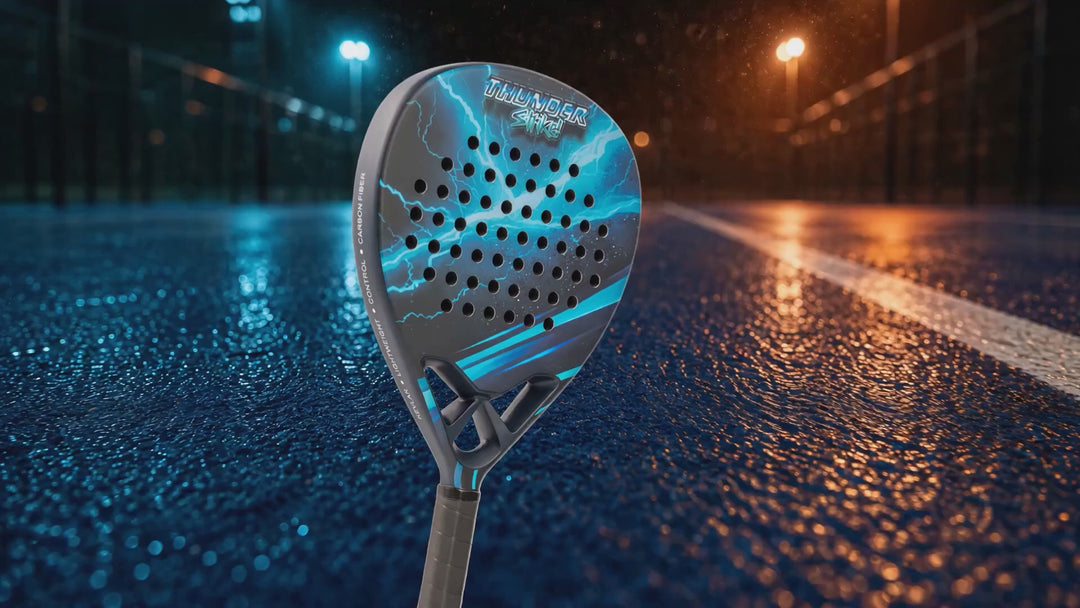 Padel Racket Carbon Fiber 375g &amp; Bag