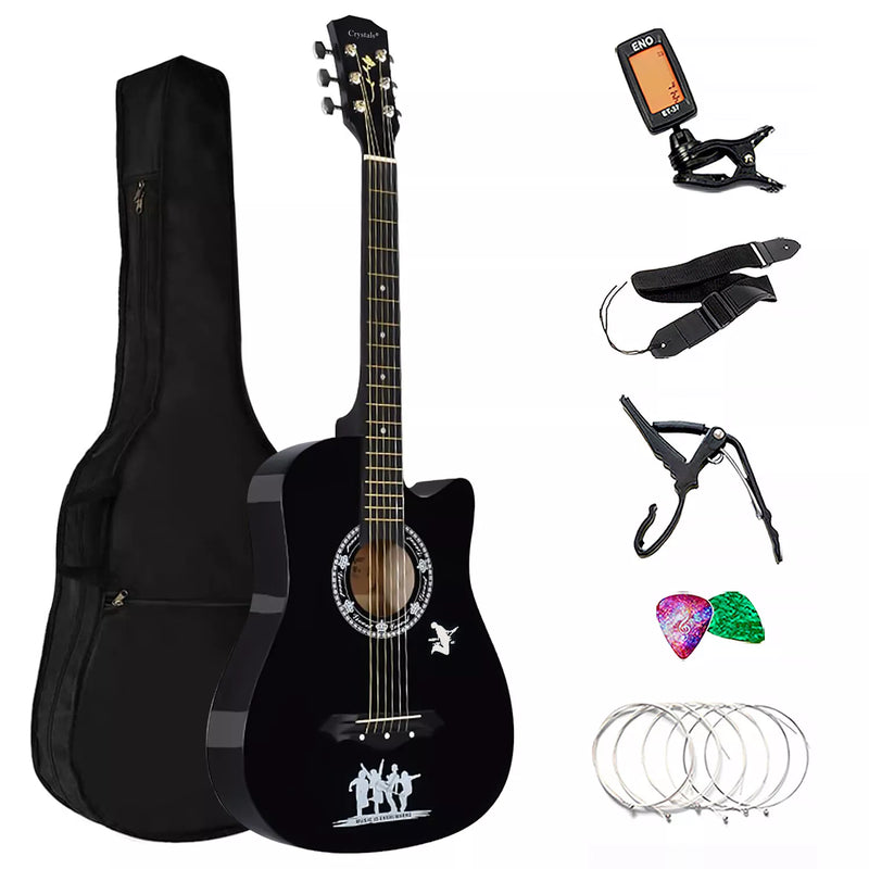 38" Full Size 6 String Acoustic Guitar