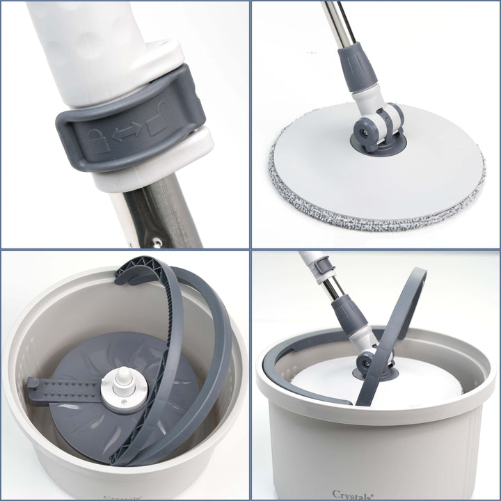 Self-Cleaning 360-Degree Rotate Spin Mop and Bucket Self-Cleaning 360-Degree Rotate Spin Mop and Bucket