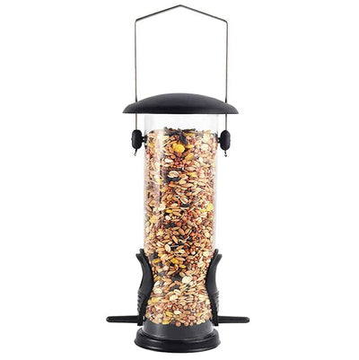 Hanging Seed Feeder for Birds with/without Dome