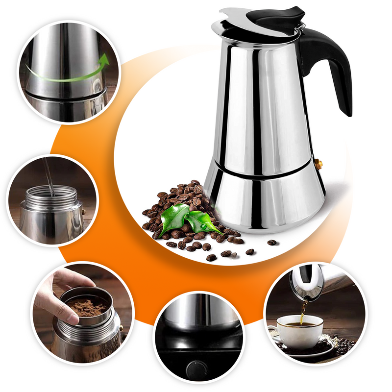 Stainless Steel Pot Coffee Maker