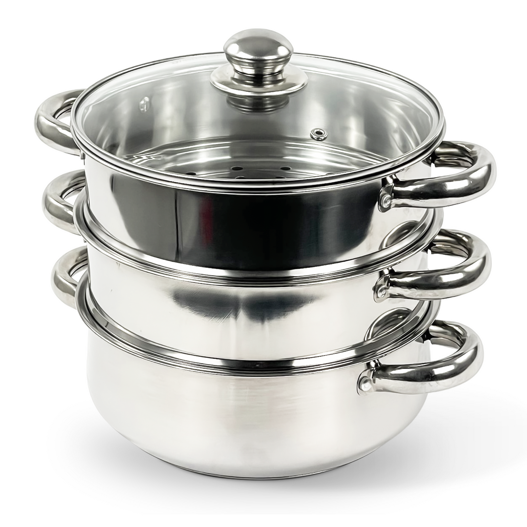 Stainless Steel Steamer Induction Hob