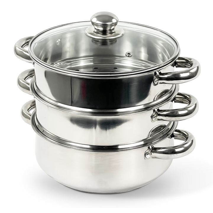 Stainless Steel Steamer Induction Hob