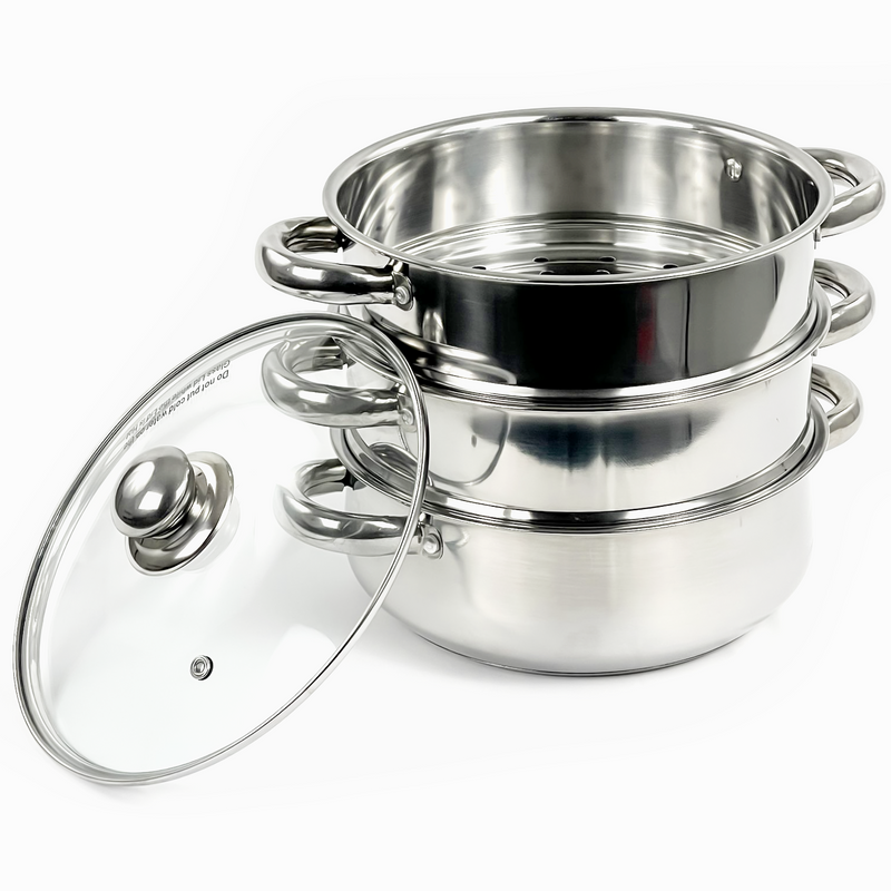 Stainless Steel Steamer Induction Hob