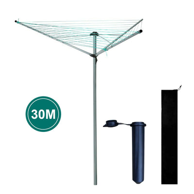 3/4 Arm Rotary Washing Line Clothes Airer - Denny Shop