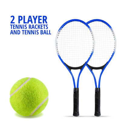 Two Player Junior Metal Tennis Rackets