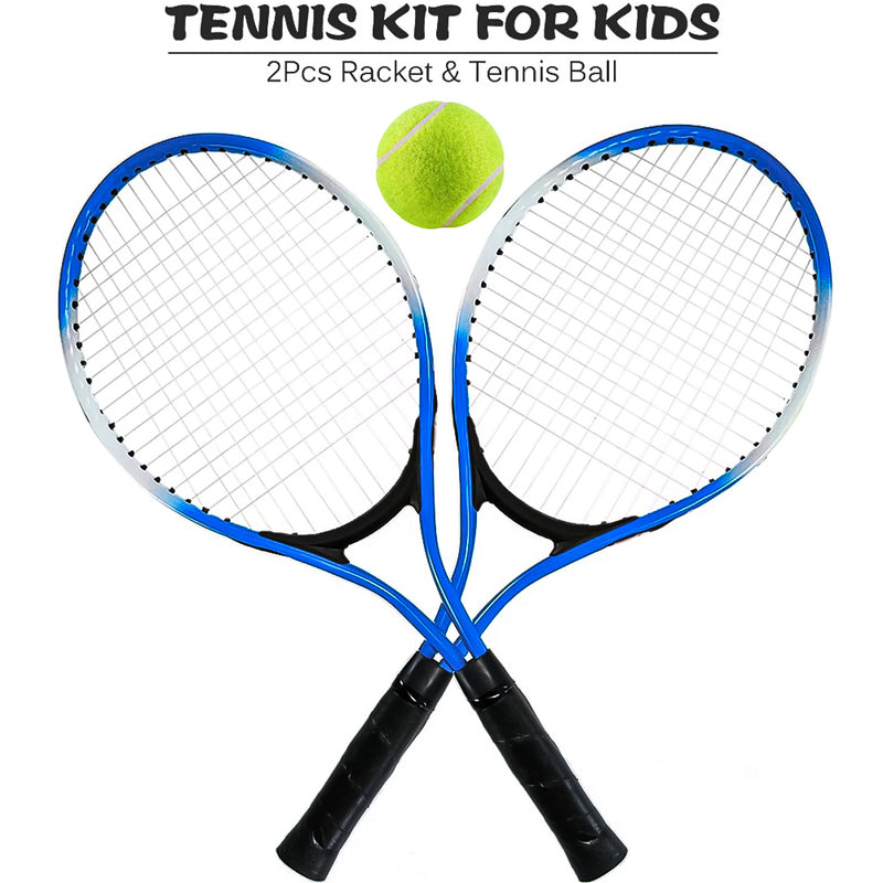 Two Player Junior Metal Tennis Rackets
