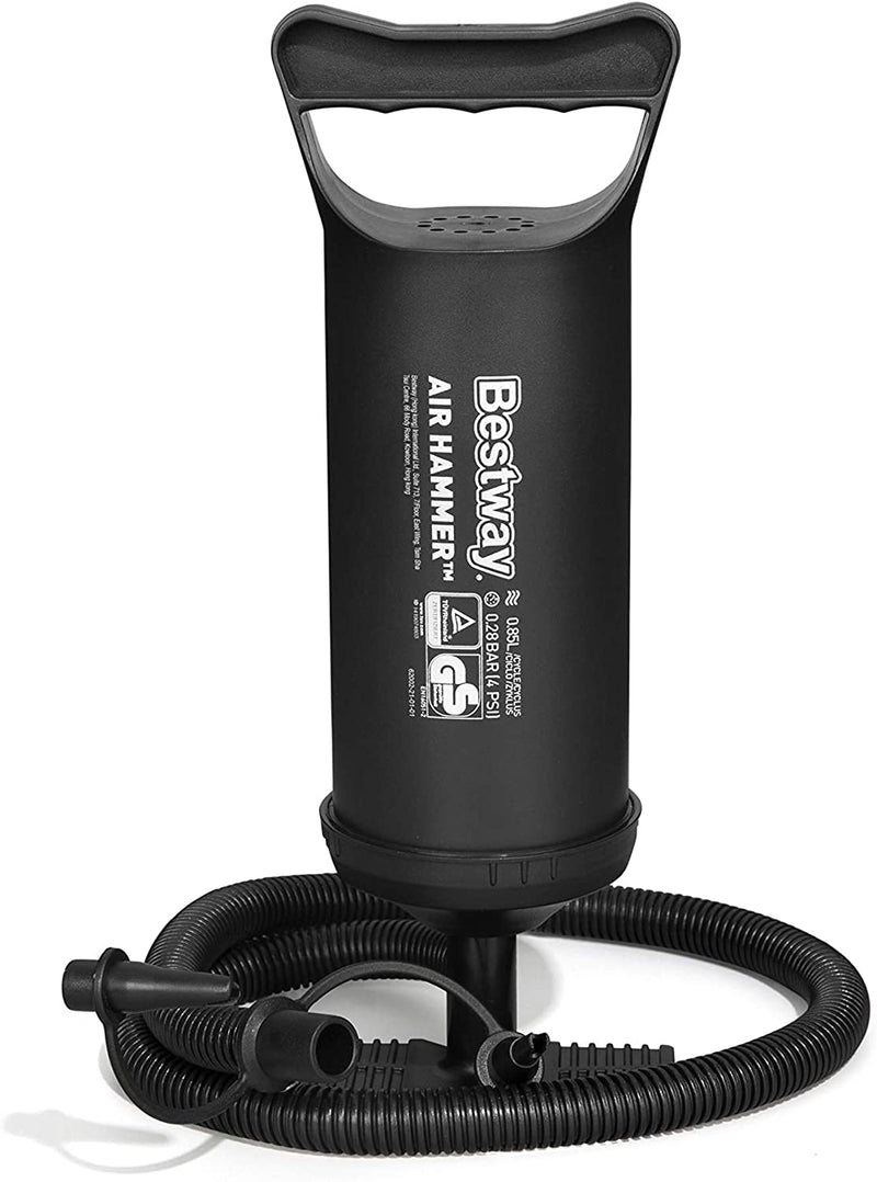 Bestway Hammer Inflation Air Pump-Black, 12 Inch