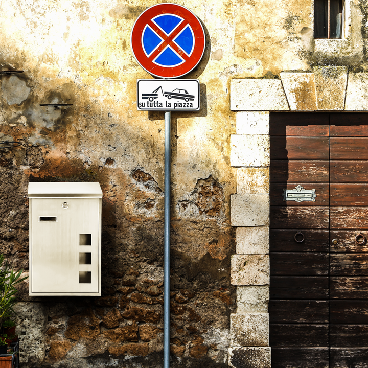 Wall Mounted Steel Lockable Letter Post Box