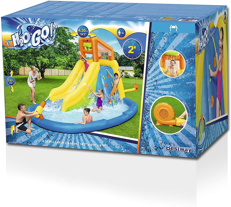 Bestway H2OGO! Mount Splashmore Mega Park - 14ft x 9ft x 9ft