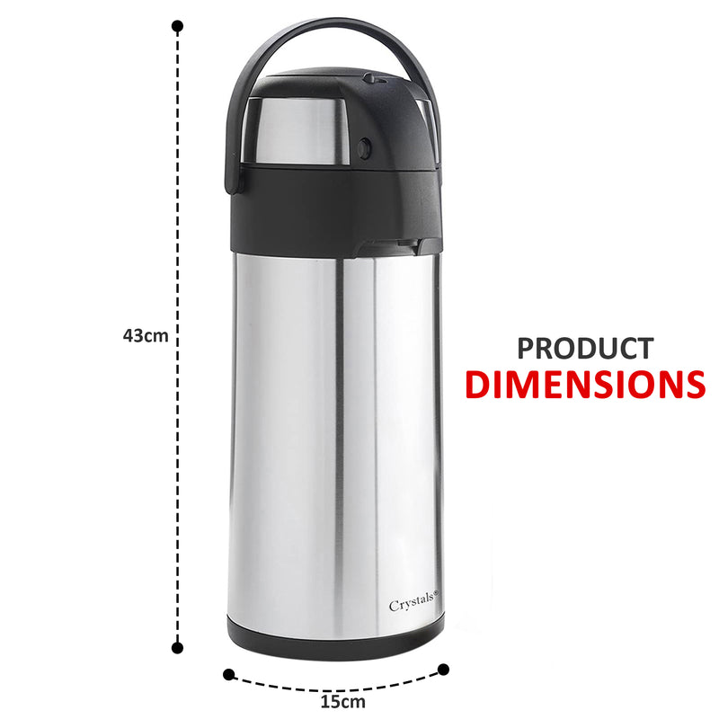 3L Stainless Steel Airpot Flask