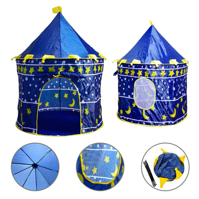 Kids Wizard & Princess Castle Tent