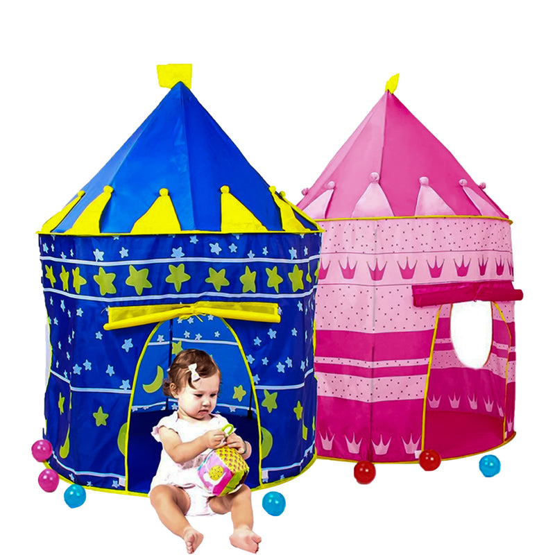 Kids Wizard & Princess Castle Tent