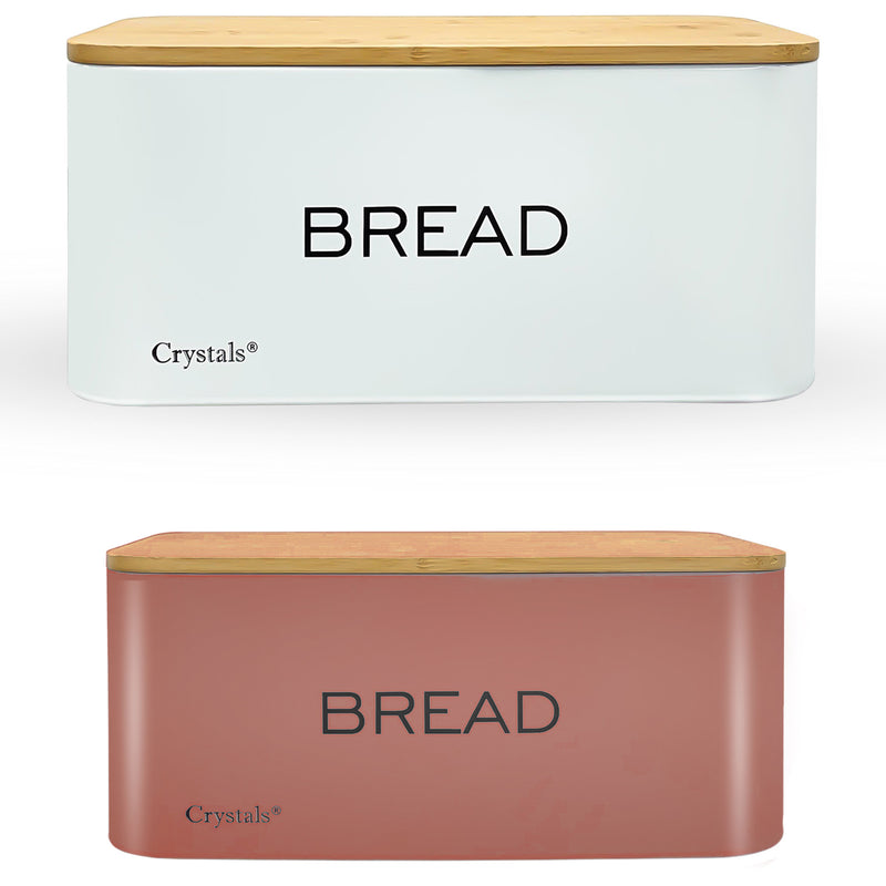 3Pcs Bread Bin with Canister Set - Grey