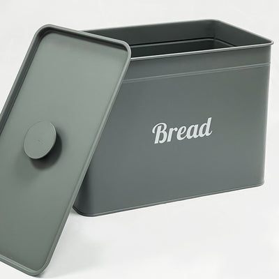 5 Piece Kitchen Storage Tins Canister - Bread Bin