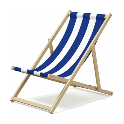 Adjustable Folding Wood Deck Chair