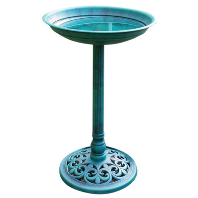 Outdoor Garden Bird Bath - Birds Water Bowl