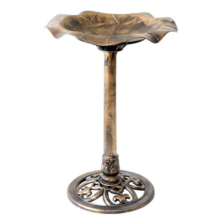 Bird Bath Feeding Table - Bronze