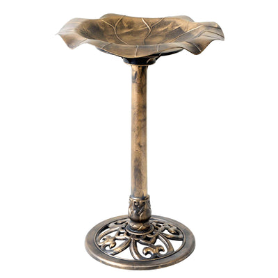 Bird Bath Feeding Table - Bronze