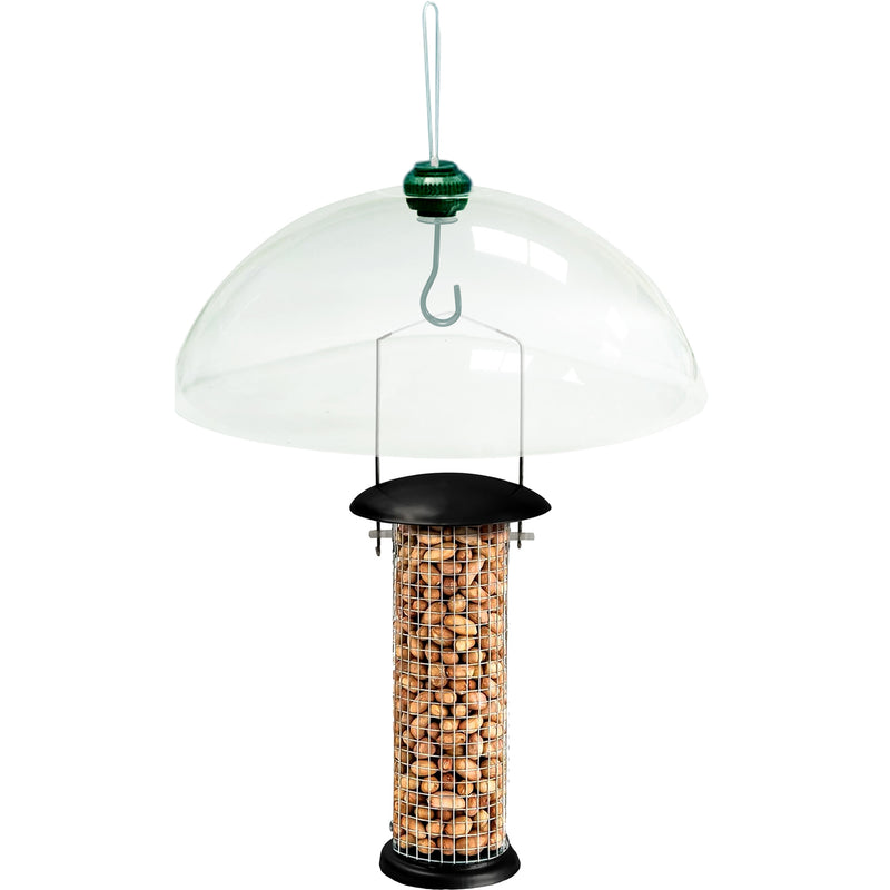 Hanging Seed Feeder for Birds with/without Dome