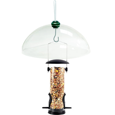 Hanging Seed Feeder for Birds with/without Dome