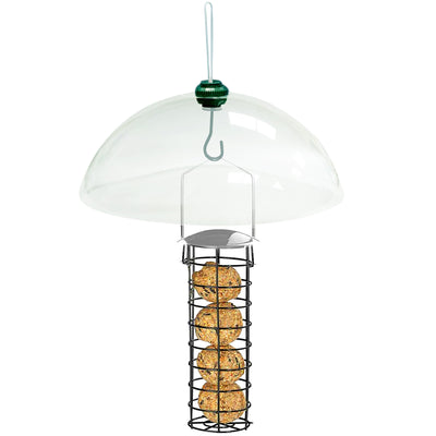 Hanging Seed Feeder for Birds with/without Dome