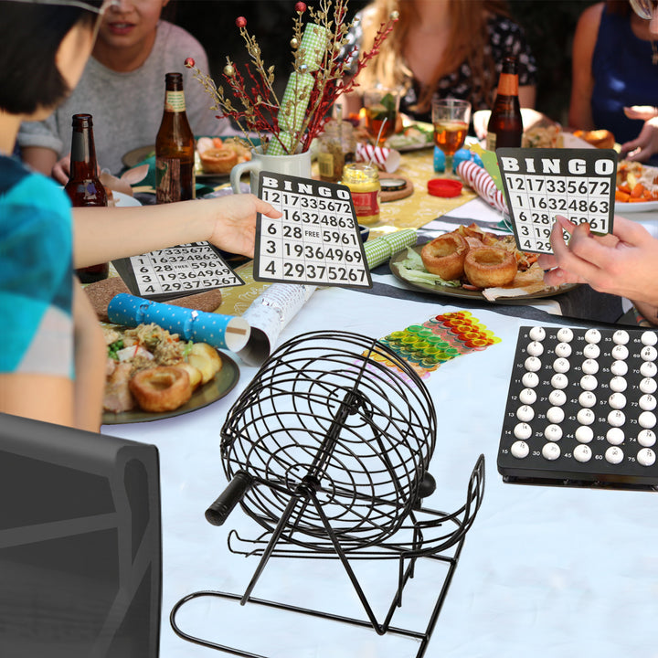 Bingo Machine Metal Cage Game