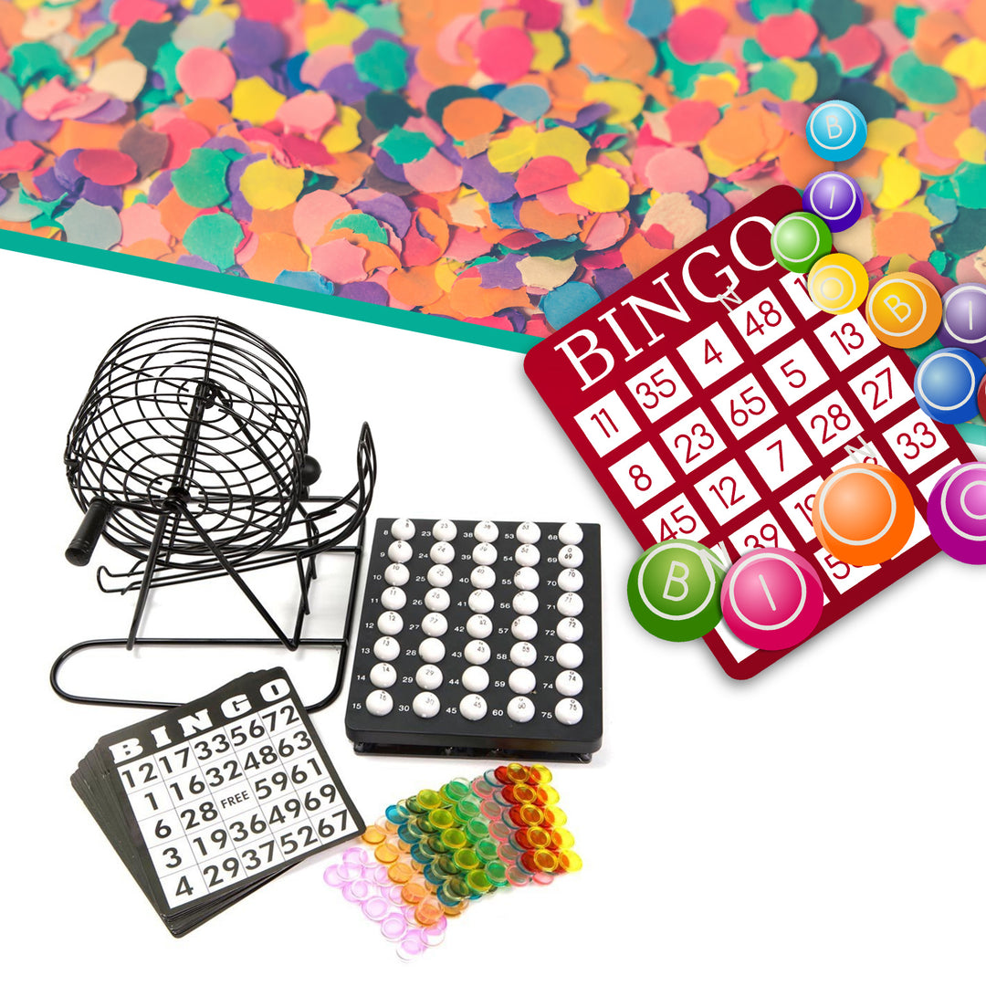 Bingo Machine Metal Cage Game