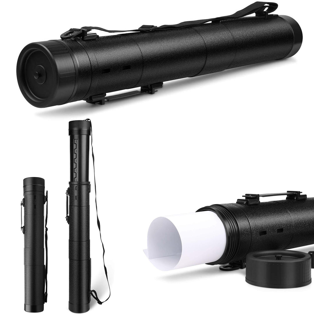 Greabuy Telescopische poster buis uitschuifbare poster buis met riem Greabuy Telescopische poster buis uitschuifbare poster buis met riem