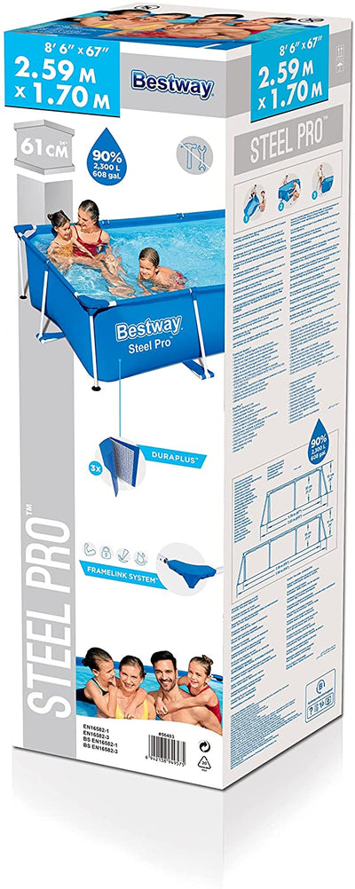 Bestway Deluxe Splash Frame Pool - 2300L