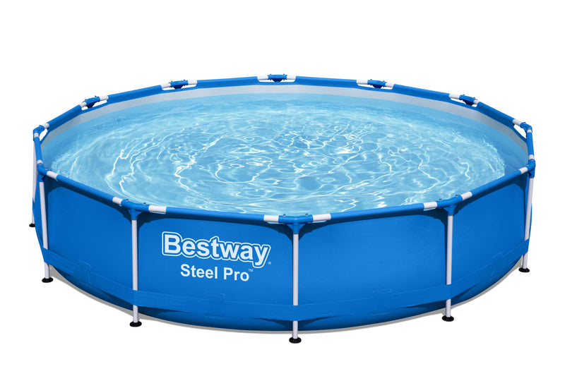 Bestway Steel Pro Swimming Pool Blue, 12 Feet x 30 Inches