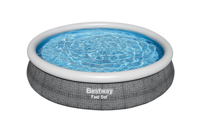 Bestway Rattan Effect Swimming Pool - 12ft