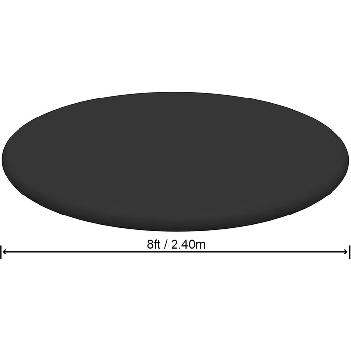 Bestway 8ft Cover for Fast Set Pools Black