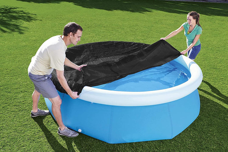 Bestway 8ft Cover for Fast Set Pools Black