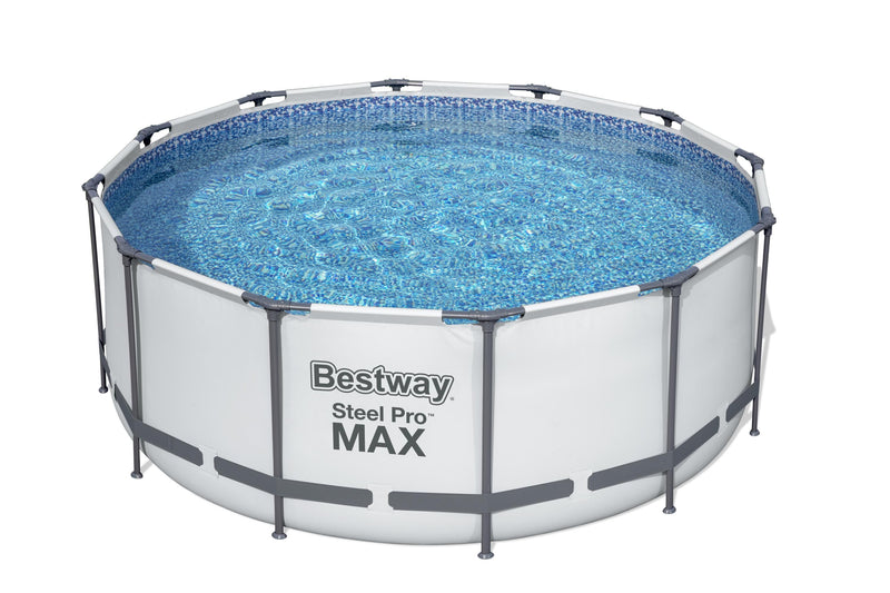 12FT Bestway Steel Pro Pool with Ladder Pump