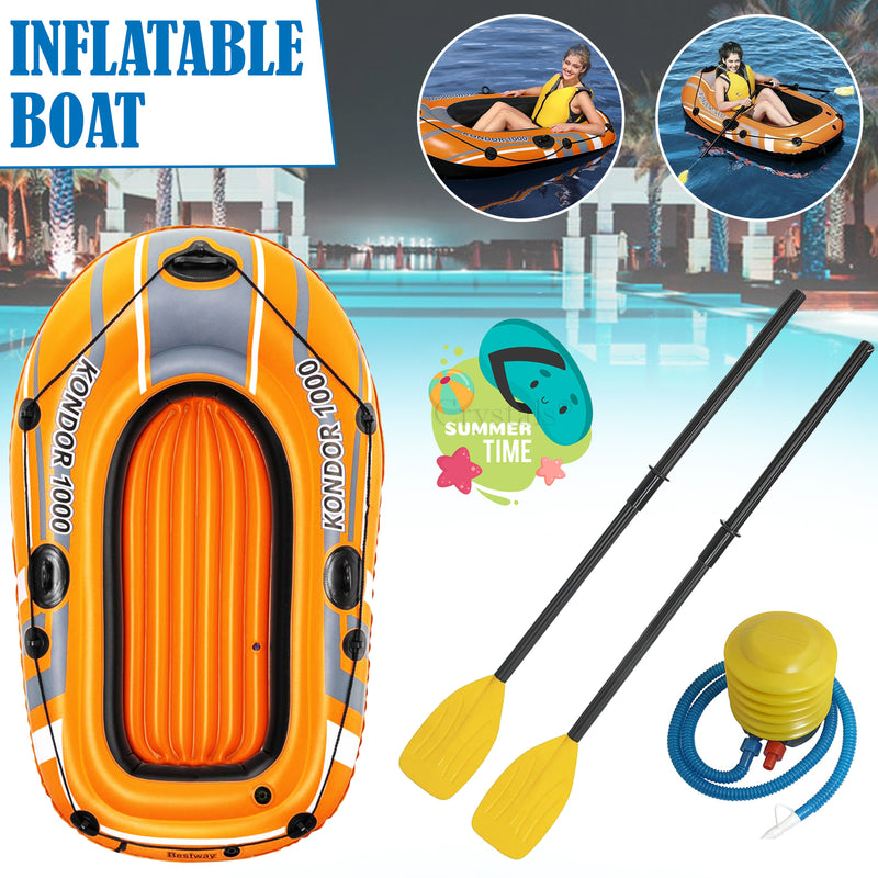 Bestway Kondor Rubber Boat with Air Pump