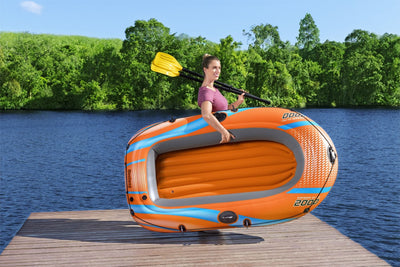 Bestway Inflatable Kondor Rubber Boat Oars with Air Pump