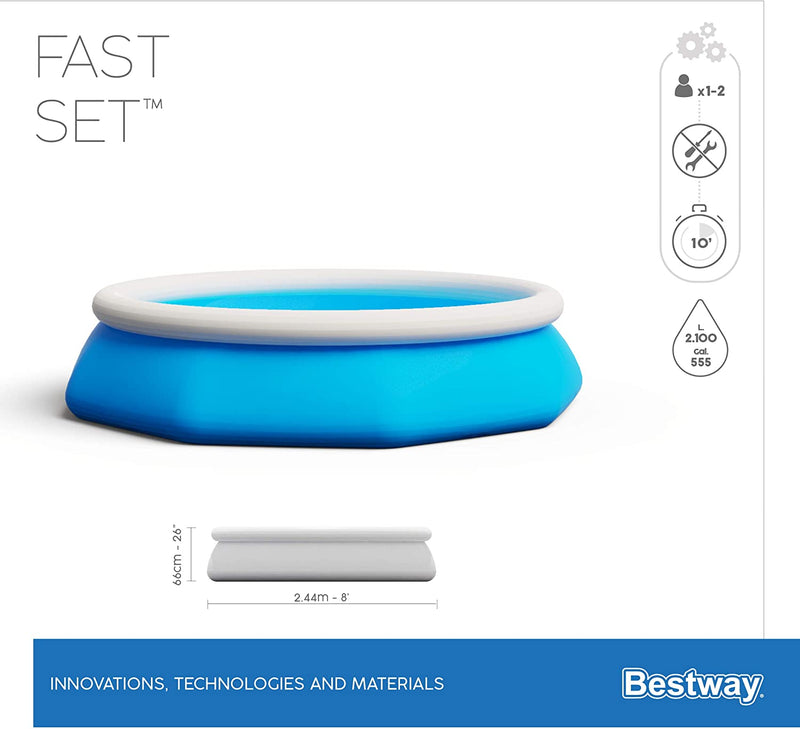 Bestway Fast Set Pool-8FT